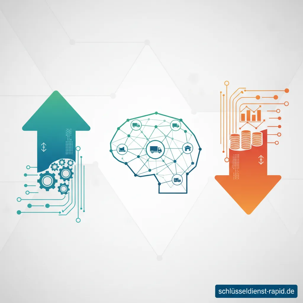 Effiziente Materialwirtschaft in einem modernen Lager