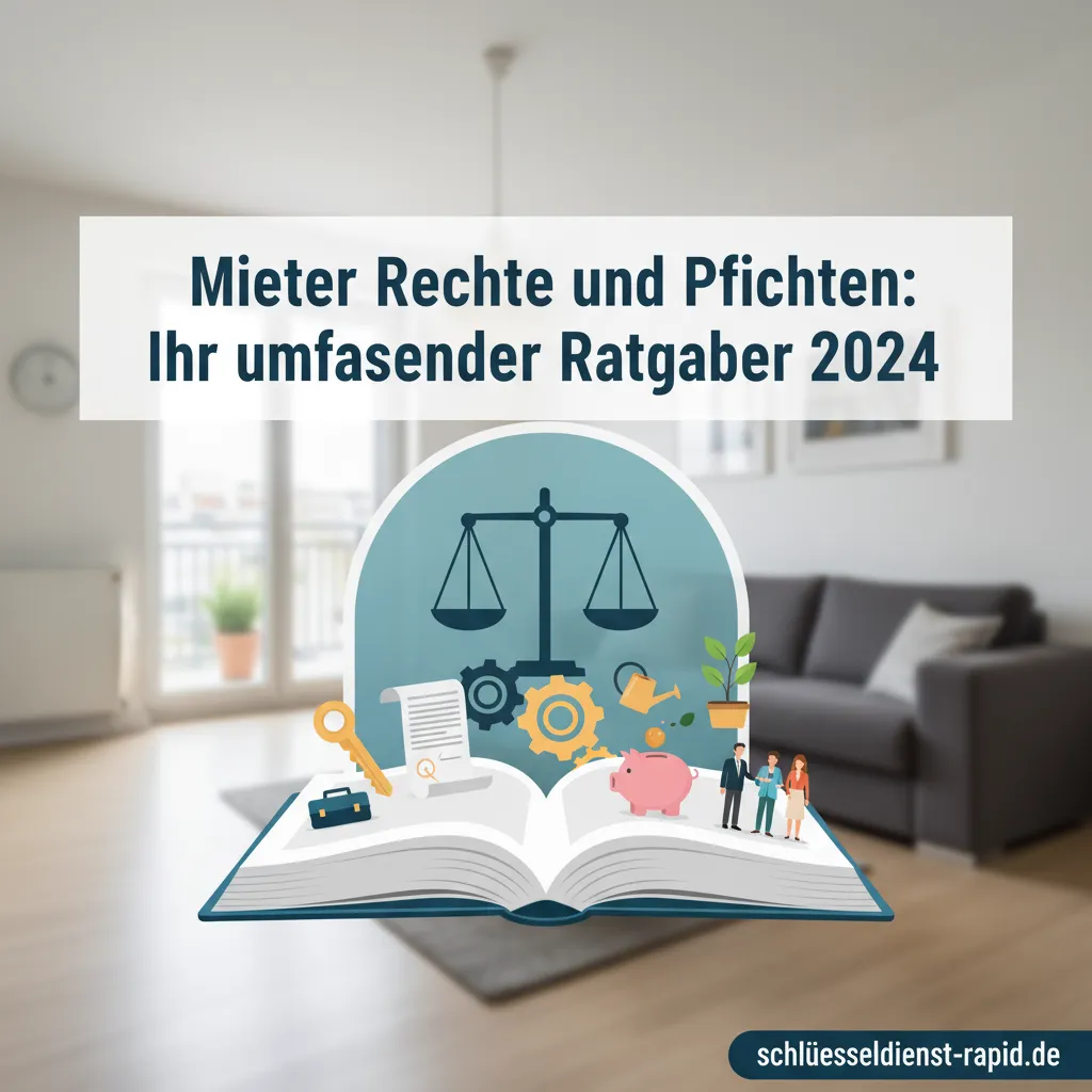 Ein Mieter liest seinen Mietvertrag und prüft seine Rechte und Pflichten