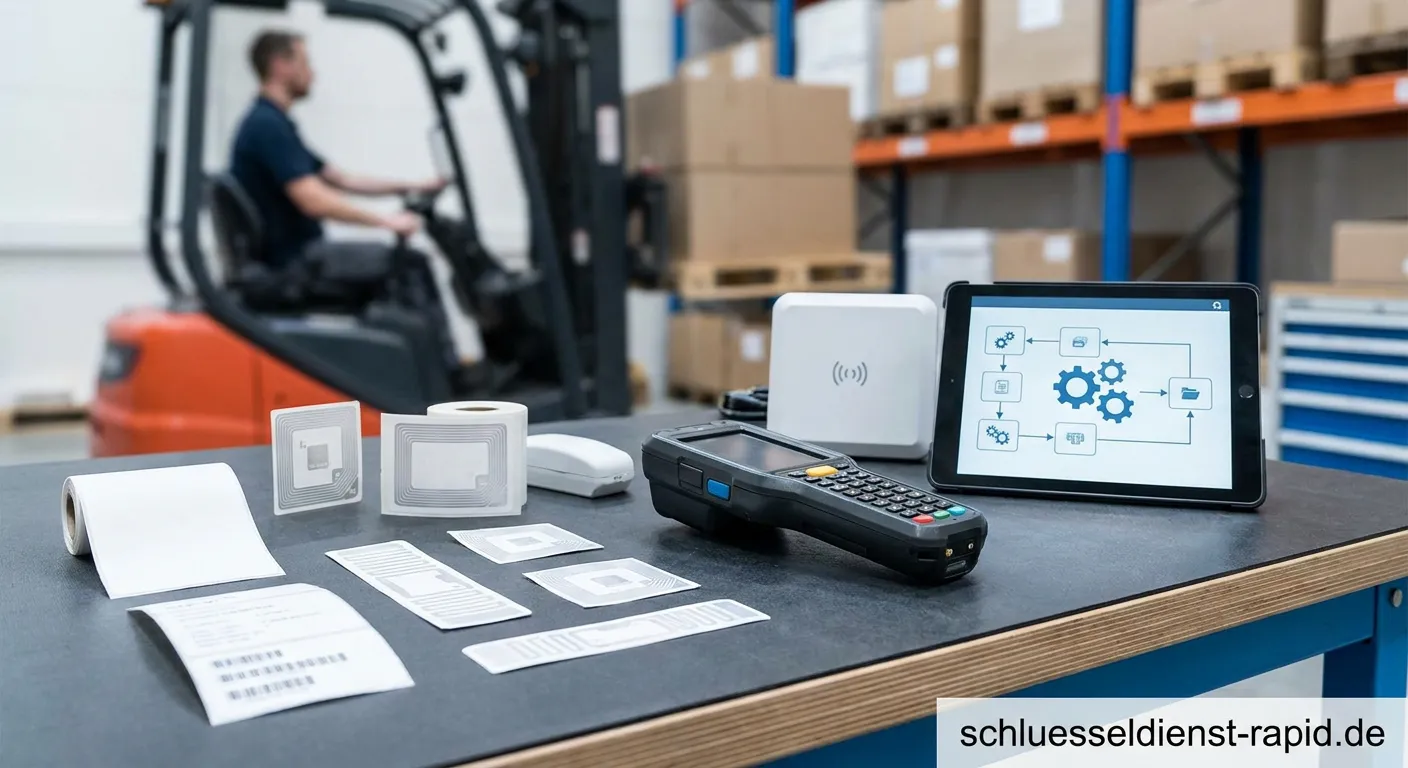 RFID-System Implementierung in einem modernen Lagerhaus